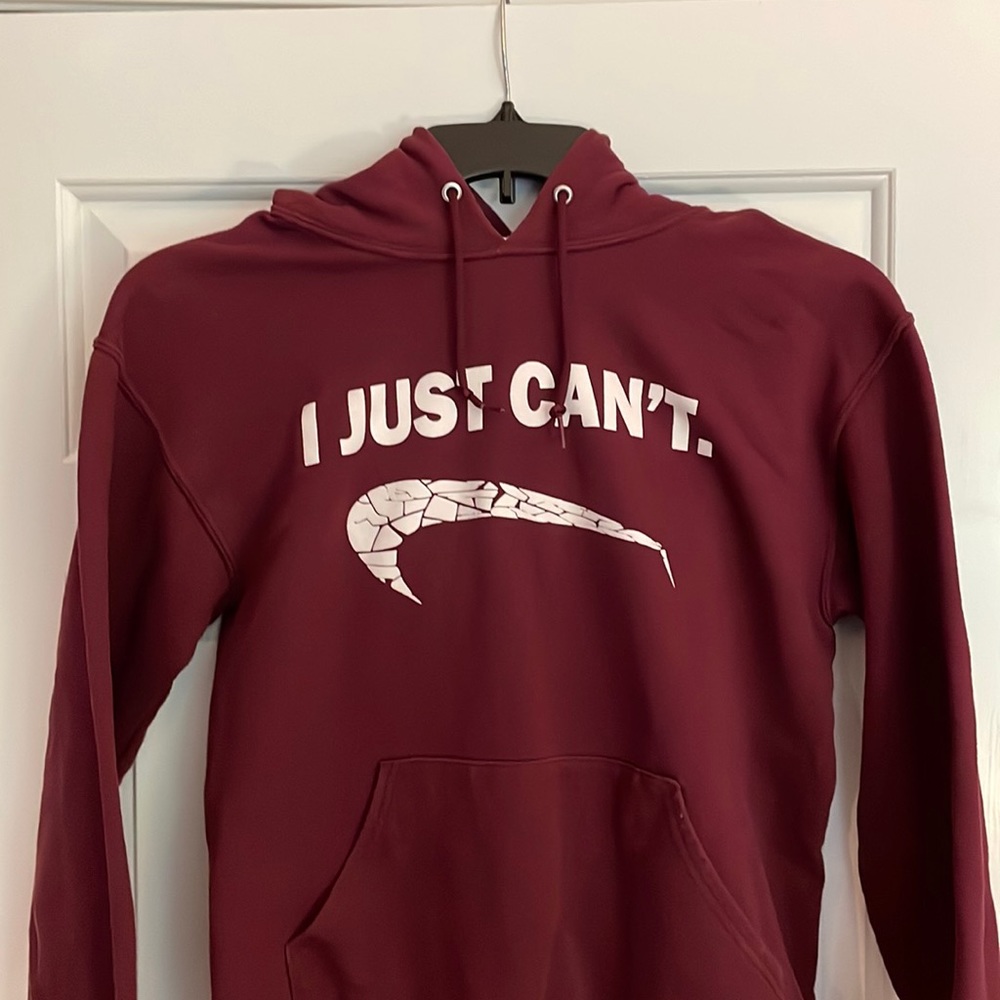 Funny Nike Parody Graphic Hoodie